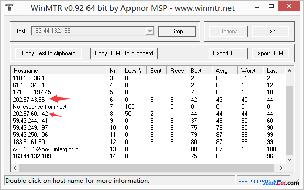 ChinaNet POP�ľ�·