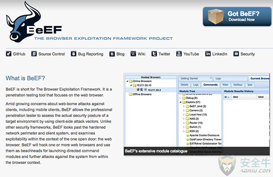  BeEF(�g�[��©�����ÿ��)