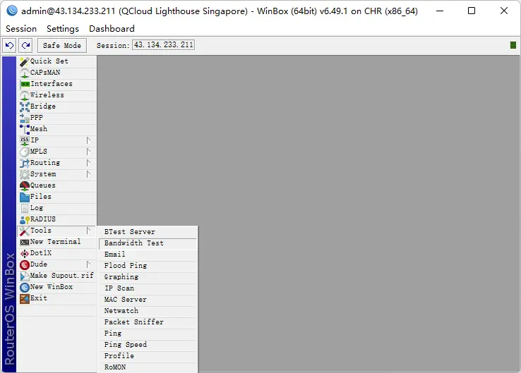 �ڷ���(w��)����ʹ��MikroTik RouterOS�ڔ�(sh��)��(j��)����֮�g��������