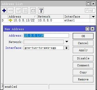�ڷ���(w��)����ʹ��MikroTik RouterOS�ڔ�(sh��)��(j��)����֮�g��������