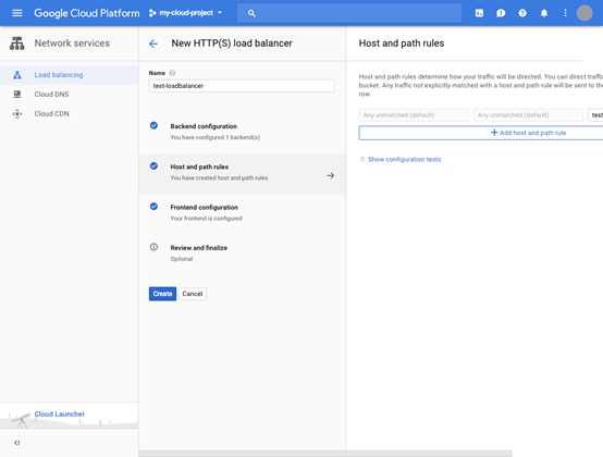 谷歌云平臺(tái)設(shè)置Load Balancing和CDN教程
