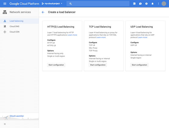谷歌云平臺(tái)設(shè)置Load Balancing和CDN教程