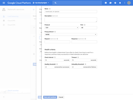 谷歌云平臺(tái)設(shè)置Load Balancing和CDN教程
