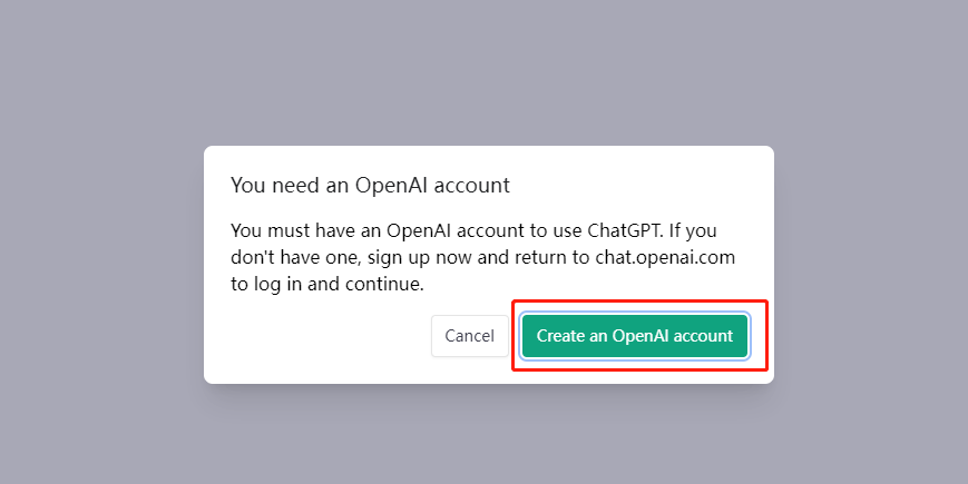 如何注冊ChatGPT 賬號并通過手機(jī)號驗證