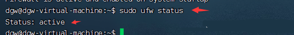 Ubantu系統(tǒng)查看防火墻狀態(tài)命令